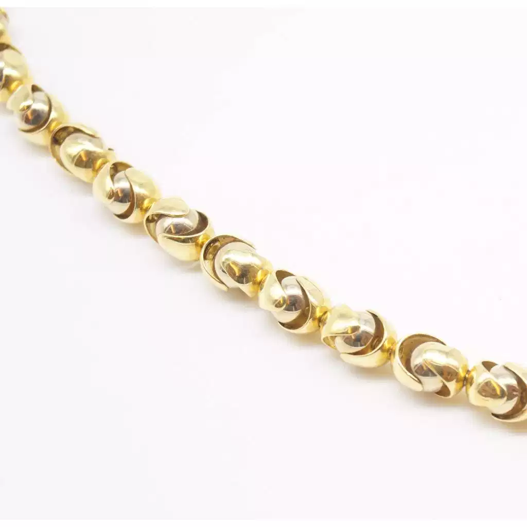 Collana Bubble bicolore