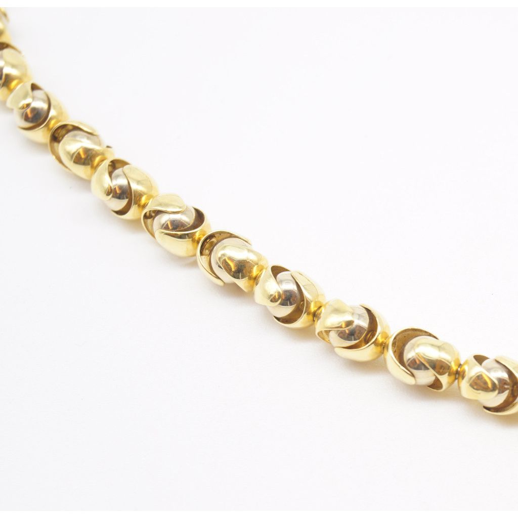 Two-tone Bubble Necklace