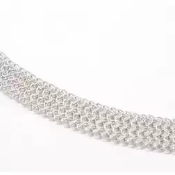 Collana Magnificent oro bianco x14mm