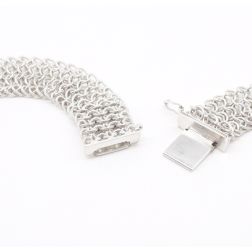 Magnificent White Gold Necklace 14mm