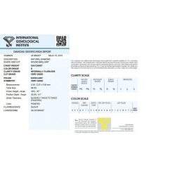 Diamante Certificato IGI 0.64 D IF