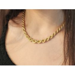 Scalar Rope Necklace 45cm x 8.50mm-4.50mm