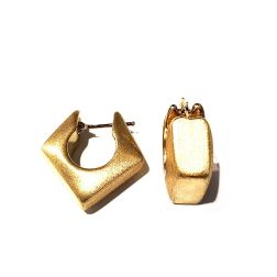 Boccole Pentagono Satinate Oro giallo