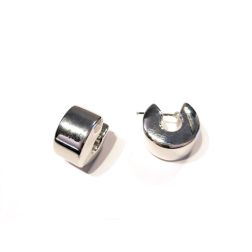 Square Lucid hopps earrings white gold