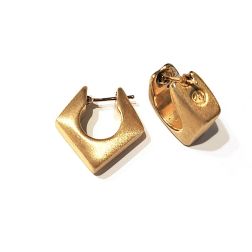 Boccole Pentagono Satinate Oro giallo