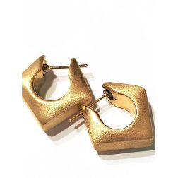 Boccole Pentagono Satinate Oro giallo