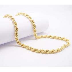 Rope Necklace x 7.70 mm Yellow gold