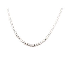 Tennis Necklace 170 Diamonds