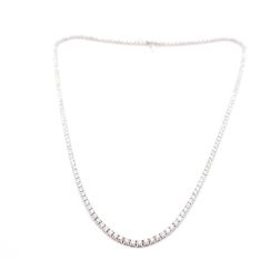 Tennis Necklace 170 Diamonds