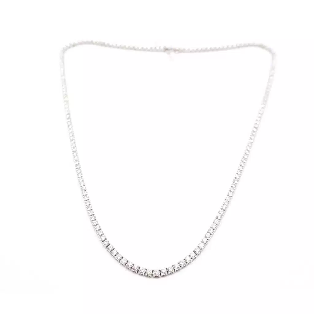 Tennis Necklace 170 Diamonds