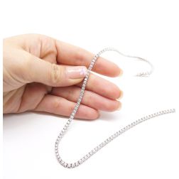 Tennis Necklace 170 Diamonds