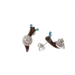 Snail Diamonds Earrings