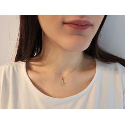Yellow Gold Small Child Pendant