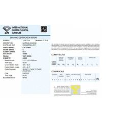 IGI Certified Diamond 0.30 E VS1