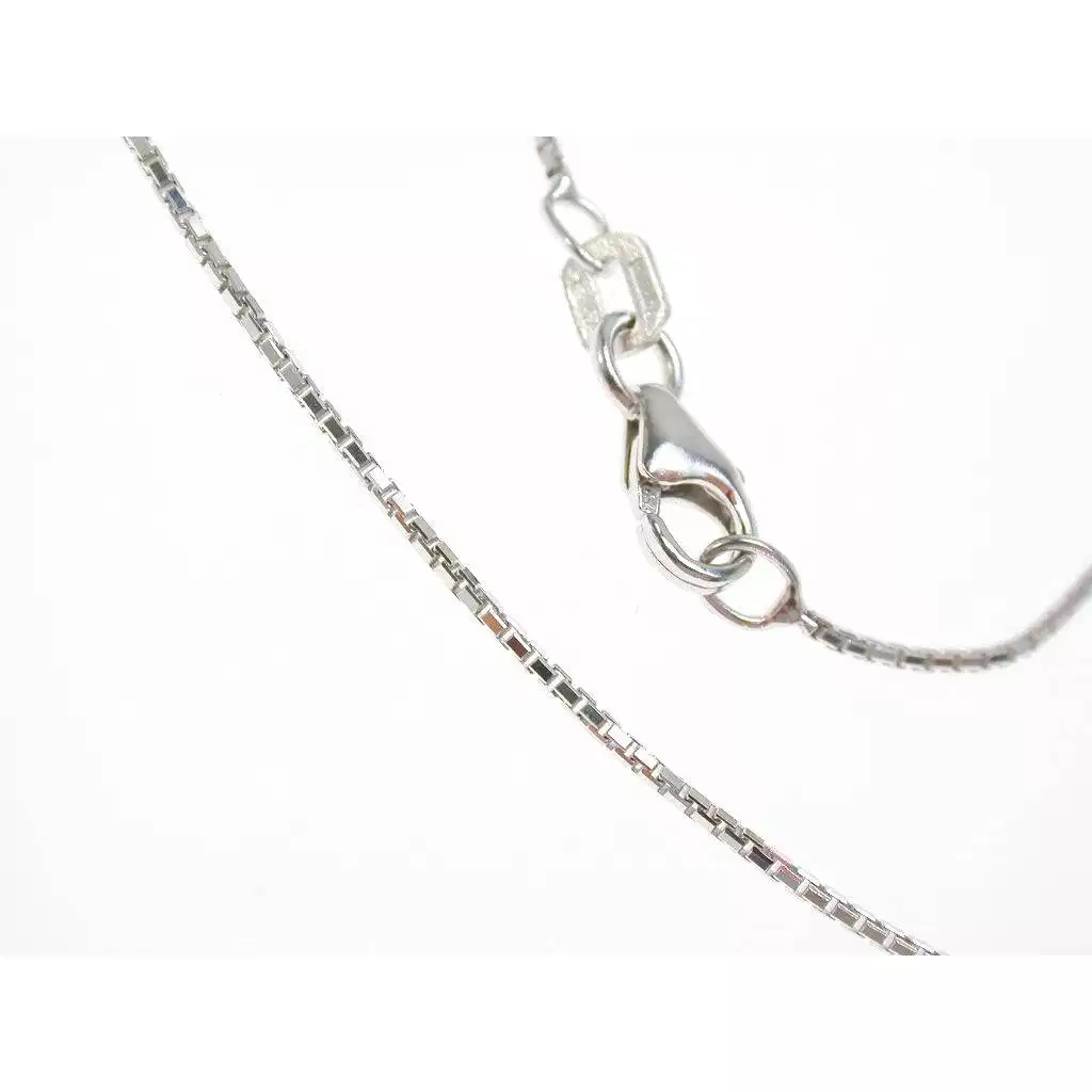Collana veneta oro bianco 40cm 0,7mm