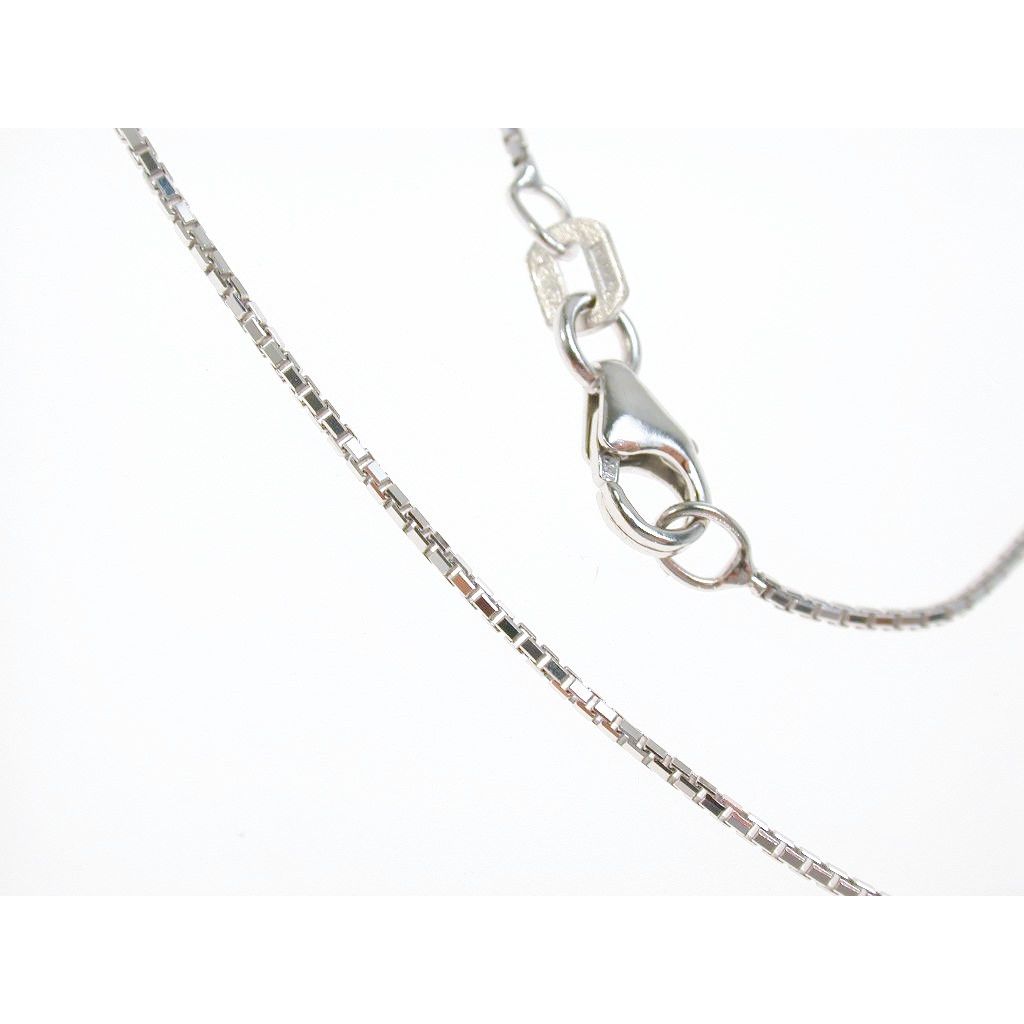 Venetian Necklace in white gold 40cm 0,7mm