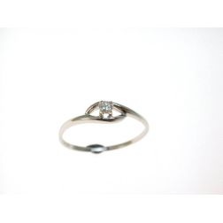 Solitario Diamante Fisheye