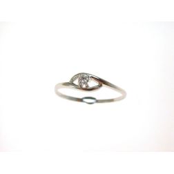 Solitario Diamante Fisheye