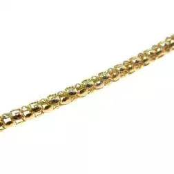 Bracciale catena coreana in Oro Giallo