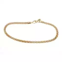 Bracciale catena coreana in Oro Giallo