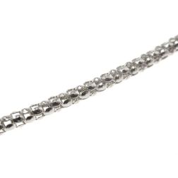 Bracciale catena coreana in Oro Bianco
