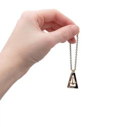 Triangular SeaMan Keychain with Anchor