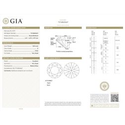 Diamante Certificato GIA 1 Carato D VVS2