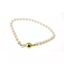 Bracciale perle Sfera Gialla