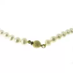 Collana Perle Sfera Diamantata