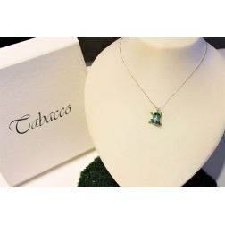 Frog Pendant with Diamonds