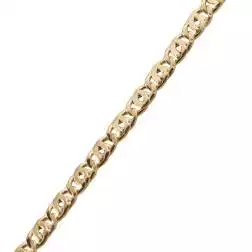 Collana 60cm x 3,60mm tigre sfaccettata