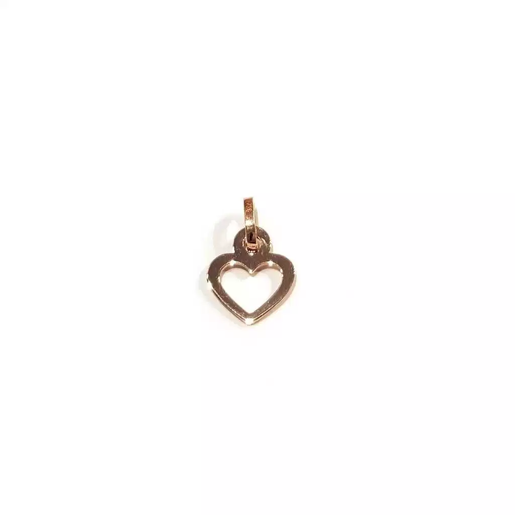 Small Rose Gold Heart Pendant