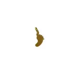 Ciondolo Piede in Oro Giallo