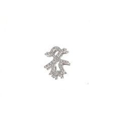 Baby-girl White Gold and Diamonds Pendant