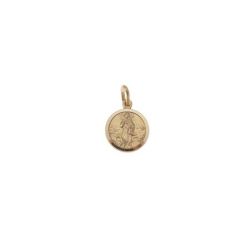 Big Madonna and Angels Medal Pendant