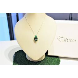 Frog on Leaf Pendant