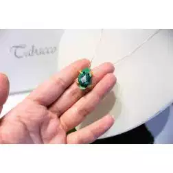 Ciondolo Rana su foglia foto dimensione