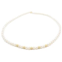 Collana Perle Targa 5 Oro Giallo