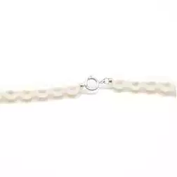 Collana Perle Scalare Oro Bianco