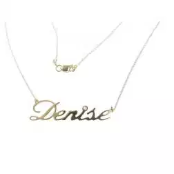 Collana Nome Oro Giallo GRANDE