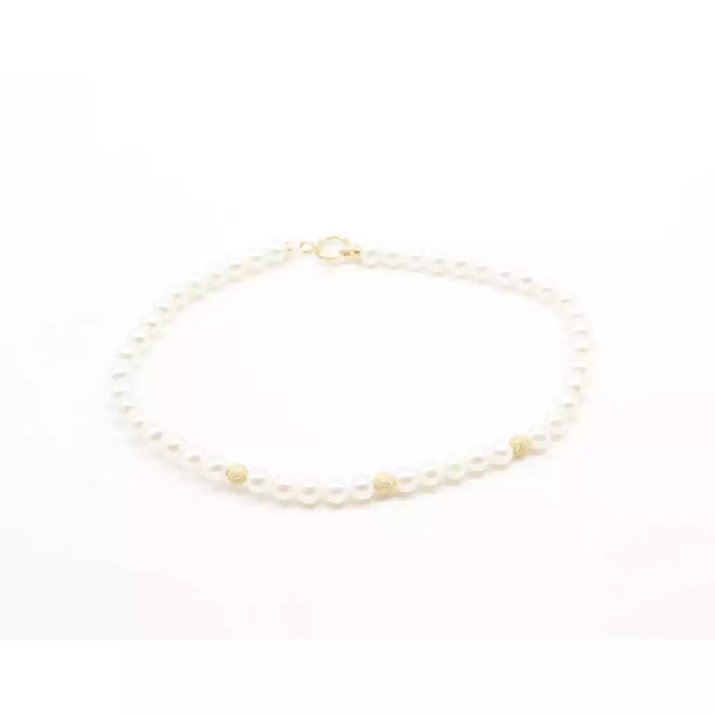 Bracciale Perle Delicious Oro Giallo