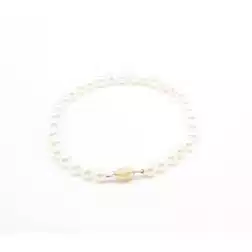 Bracciale Perle Barilotto Diamantato oro giallo