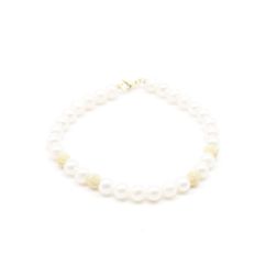 Bracciale Perle 2 x 2 oro giallo