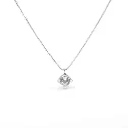 Girocollo punto luce Sparkle Acquamarina 4.5mm