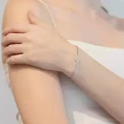 Bracciale Rigido Twin foto indossata