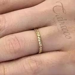 Fedina Gardenia Oro Giallo UNOAERRE foto indossata