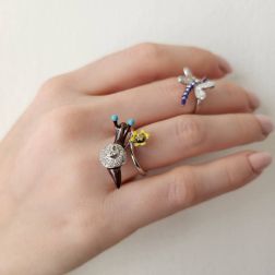 Anello Lumaca foto indossata