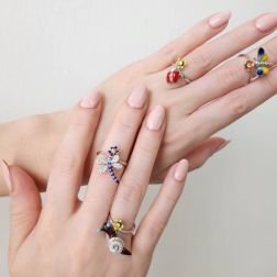 Anello Lumaca foto indossata