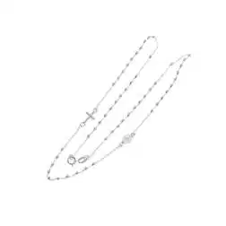 Collana Rosario Bianco