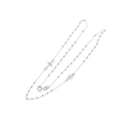 Rosario White Necklace